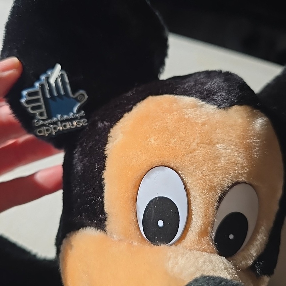 Mickey Mouse Plush Hand Puppet ‎ By Applause NWT VTG Walt Disney - Picture 2 of 9